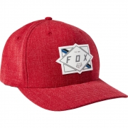 Cepure FOX Burnt Flexfit, sarkana
