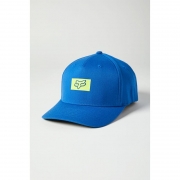 Cepure FOX Standard Flexfit, zila ar dzeltenu logo Cepure FOX Standard Flexfit, zila ar dzeltenu logo