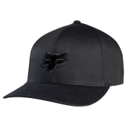 Cepure FOX Legacy flexfit, melna