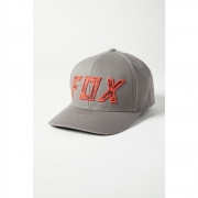 Cepure FOX Down N Dirty, pelēka ar oranžu logo