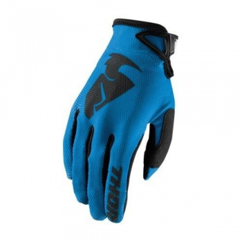 Gloves Thor Sector, blue/black, size 2XL