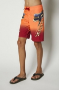 Kids shorts FOX Cntro, orange/red Kids shorts FOX Cntro, orange/red