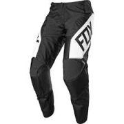Youth pants FOX 180 Revn, black/white