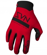 Gloves Seven Zero Countour, red/black