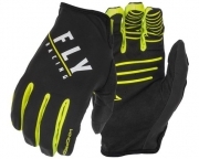 GLOVES FLY RACING WINDPROOF FOR COLD WEATHER, BLACK/NEON GREEN
