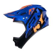 Helmet Kenny Downhill, blue/black/orange