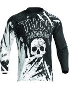 Bērnu krekls Thor Sector Gnar, melns/balts Bērnu krekls Thor Sector Gnar, melns/balts