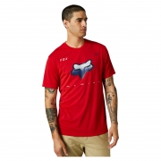T-krekls FOX Rkane, sarkans ar logo