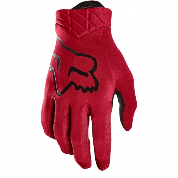 Gloves FOX Airline, red, size S