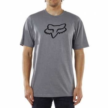 T-shirt FOX Legacy Fox Head, grey, size S