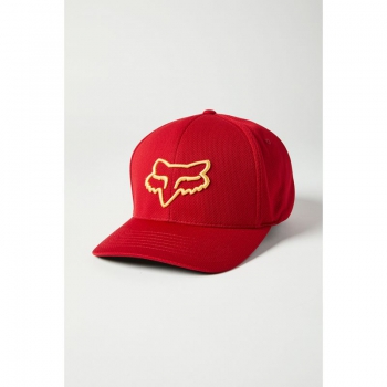 Cepure FOX Lithotype Flexfit 2.0, sarkana, L/XL izmērs