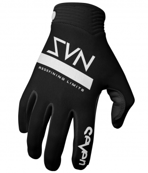 Gloves Seven Zero Contour, black, size S