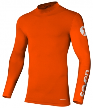 Compression jersey Seven Zero, orange, size M