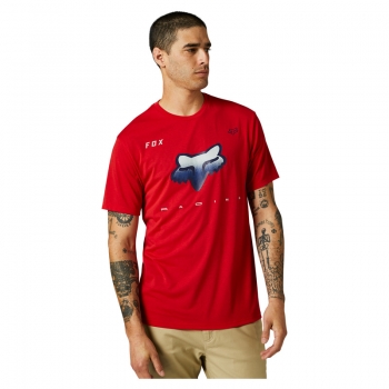 T-krekls FOX Rkane, sarkans ar logo, izmērs XL