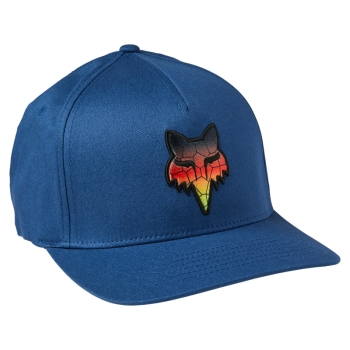 Cepure FOX Skarz Flexfit, zila ar logo, izmērs L/XL