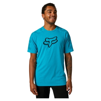 T-shirt FOX Divide Ss Tech, blue, size M