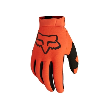 Gloves FOX Defend Thermo, orange, for cold weather, size M