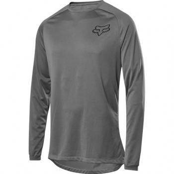 Compression shirt FOX Techbase, grey, size S