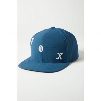 Snapback cap FOX Chop Shop, blue, one size