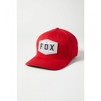Cepure Fox Emblem Flexfit, sarkana, L/XL izmērs