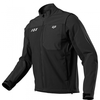 Vīriešu virsjaka FOX Legion Softshell, melna, izmērs XL Vīriešu virsjaka FOX Legion Softshell, melna, izmērs XL