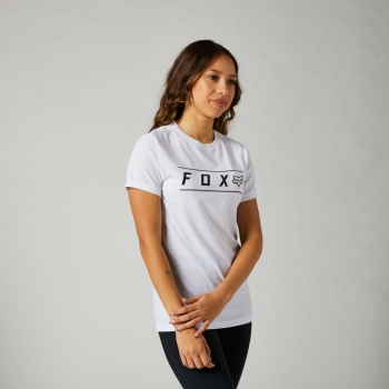Sieivešu T-krekls FOX Pinnacle, balts ar uzrakstu, S izmērs Sieivešu T-krekls FOX Pinnacle, balts ar uzrakstu, S izmērs
