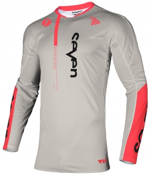 Jersey Seven Rival Rift Ivory Soldier, light grey/red, size S