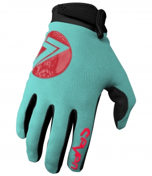 Kids gloves Seven Annex 7 Dot, light blue, size YXXS