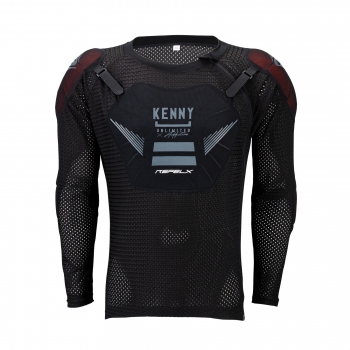 Kids safety jacket Kenny Reflex, black, size S Kids safety jacket Kenny Reflex, black, size S