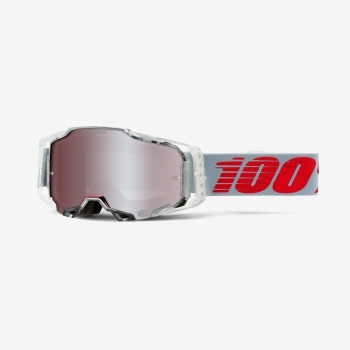 Goggles 100% Armega X-Ray Hiper, mirror silver lens, adult
