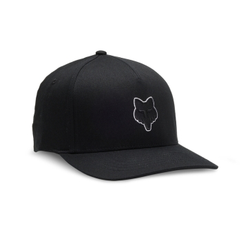 Cepure FOX Head flexfit, melna, izmērs L/XL