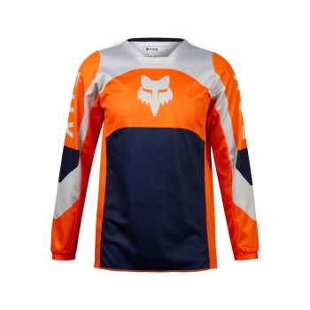 Kids jersey FOX 180 Nitro, black/orange, size YS Kids jersey FOX 180 Nitro, black/orange, size YS