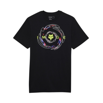 T-krekls FOX Energy Face, melns, izmērs M T-krekls FOX Energy Face, melns, izmērs M