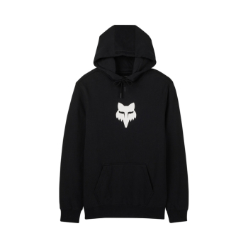 Hoodie FOX Head, black with light logo, size M Hoodie FOX Head, black with light logo, size M