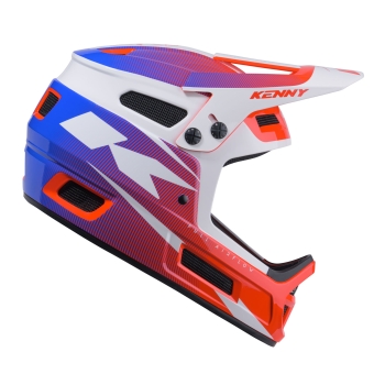 BMX helmet Kenny Elite, white/red/blue, size XXXS BMX helmet Kenny Elite, white/red/blue, size XXXS