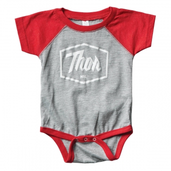 Babies one-piece set Thor, red/grey, 12-18 months